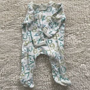 Burt's Bees Baby Number Onesie (newborn)